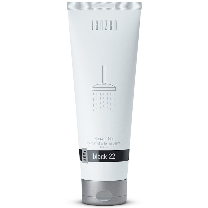 Janzen Black 22 Shower Gel Bergamot & Tonkabeans