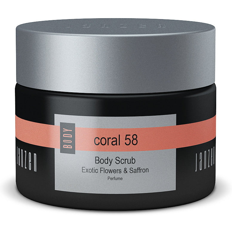 Janzen Coral 58 Body Scrub Exotic Flowers & Saffron