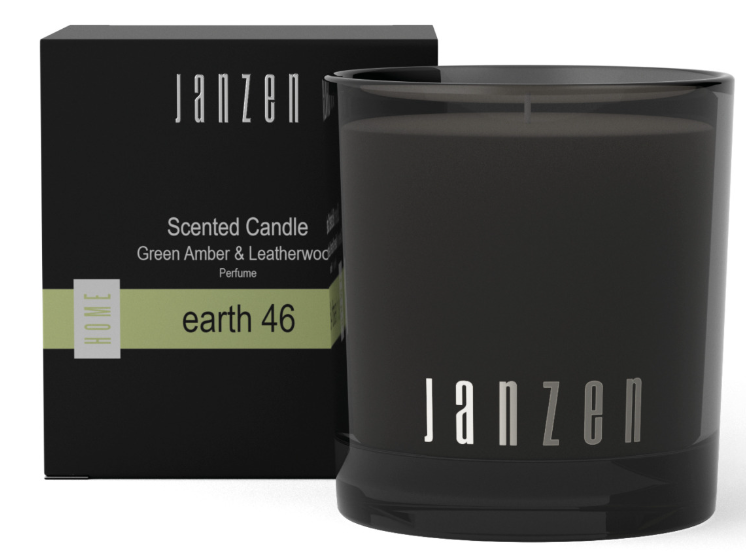 Janzen Earth 46 Green Amber & Leatherwood Geurkaars