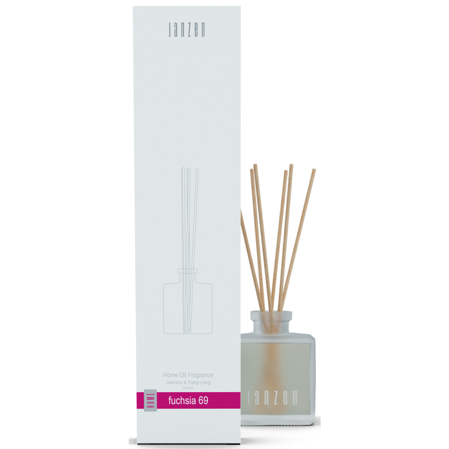 Janzen Fuchsia 69 Home Oil Fragrance Geurstokjes Jasmine & Ylang-Ylang