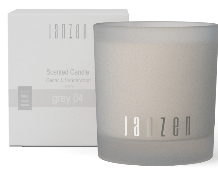 Janzen Grey 04 Cedar & Sandalwood Geurkaars