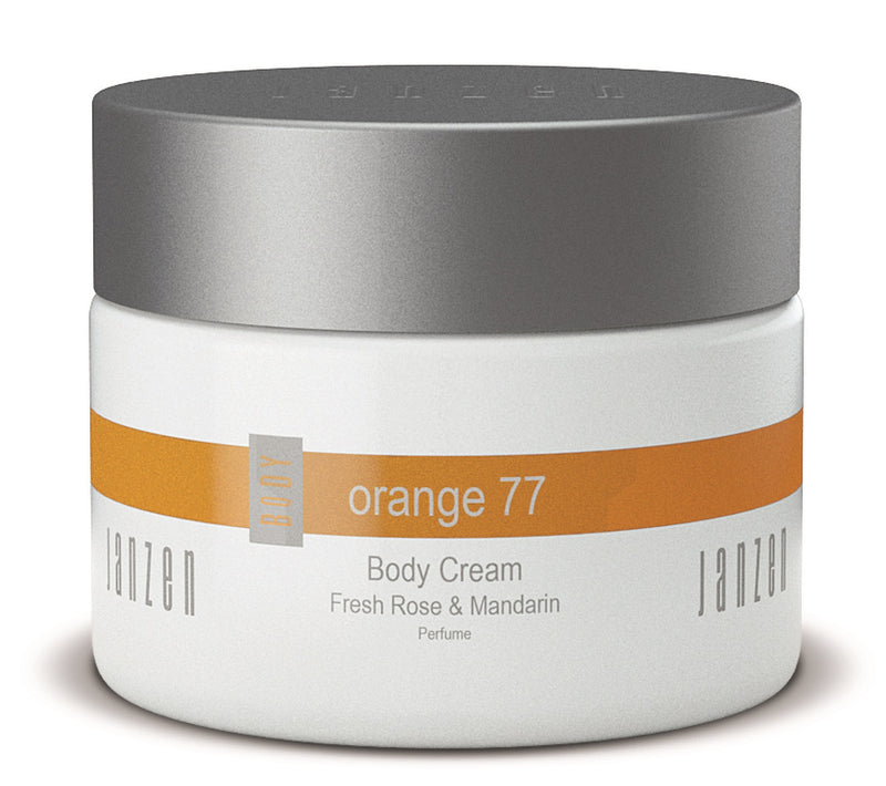 Janzen Orange 77 Body Cream Crème Fresh Rose & Mandarin