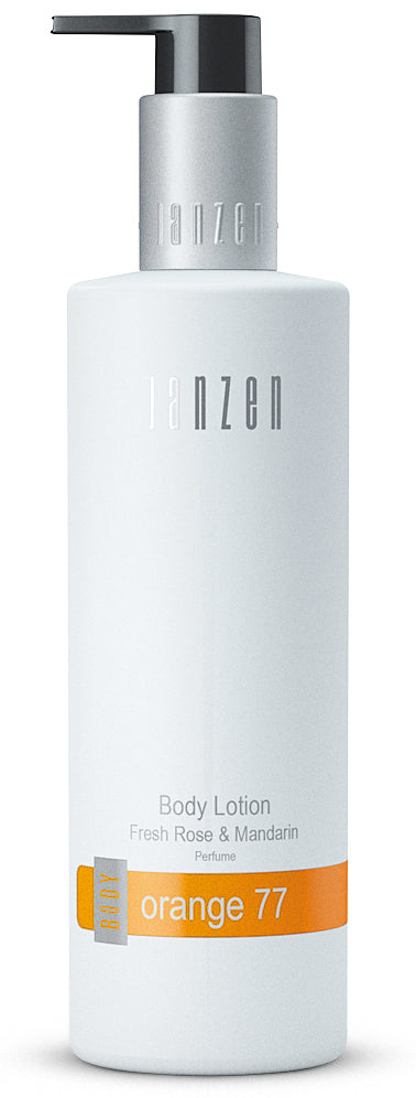 Janzen Orange 77 Body Lotion Melk Fresh Rose & Mandarin