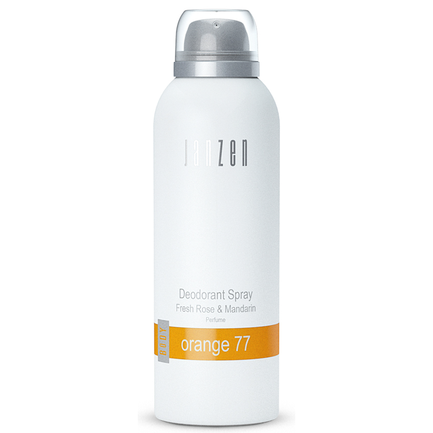Janzen Orange 77 Deodorant Spray Fresh Rose & Mandarin