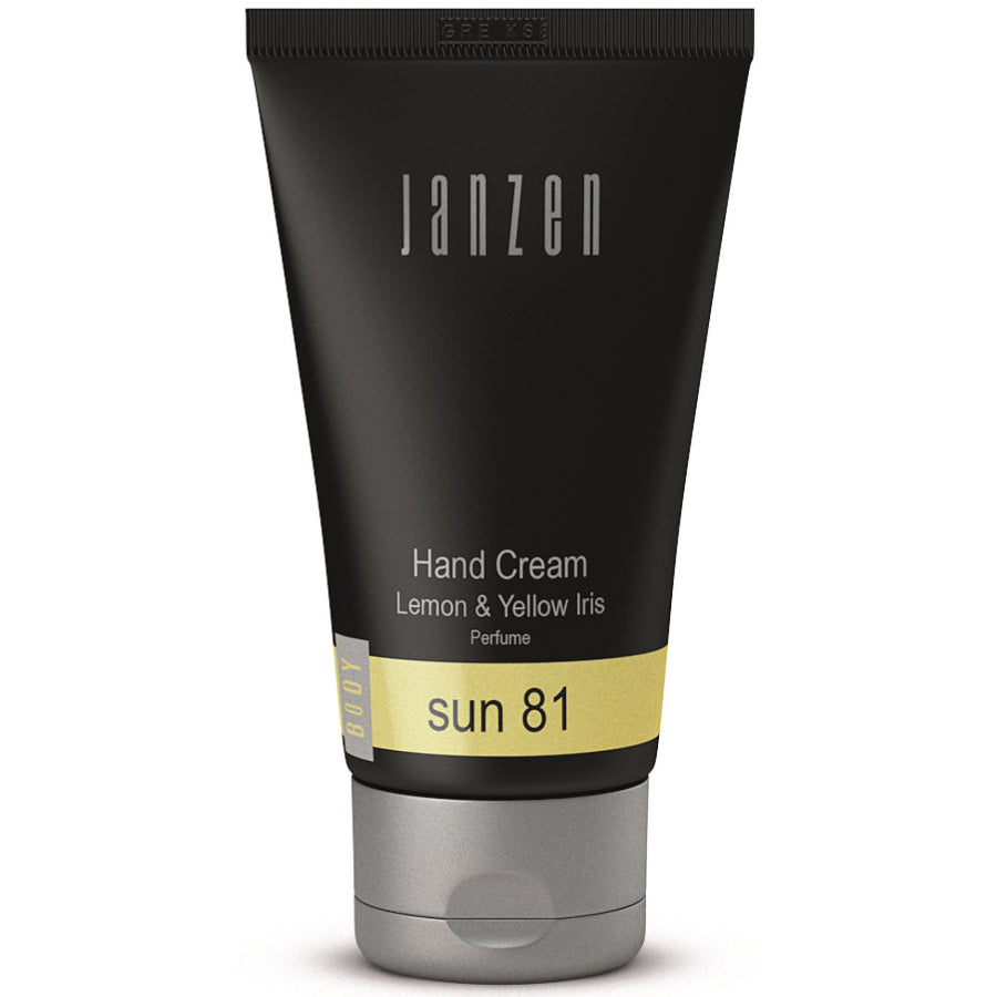 Janzen Sun 81 Verzorgende Handcrème Crème Lemon & Yellow Iris