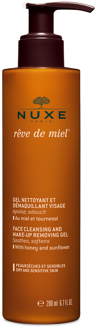 Nuxe Body Rêve de Miel Gel Nettoyant et Démaquillant Visage